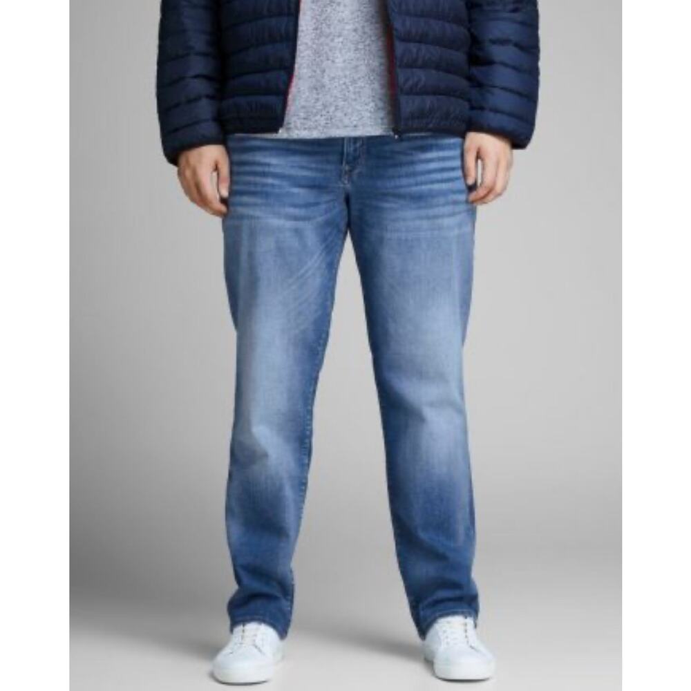 NWT Mens Jack & Jones slim stretch fit Tim plus size jeans size 40x34
